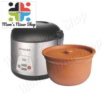 Vitaclay Rice & Slow Cooker 4 Ltr bagus berkualitas