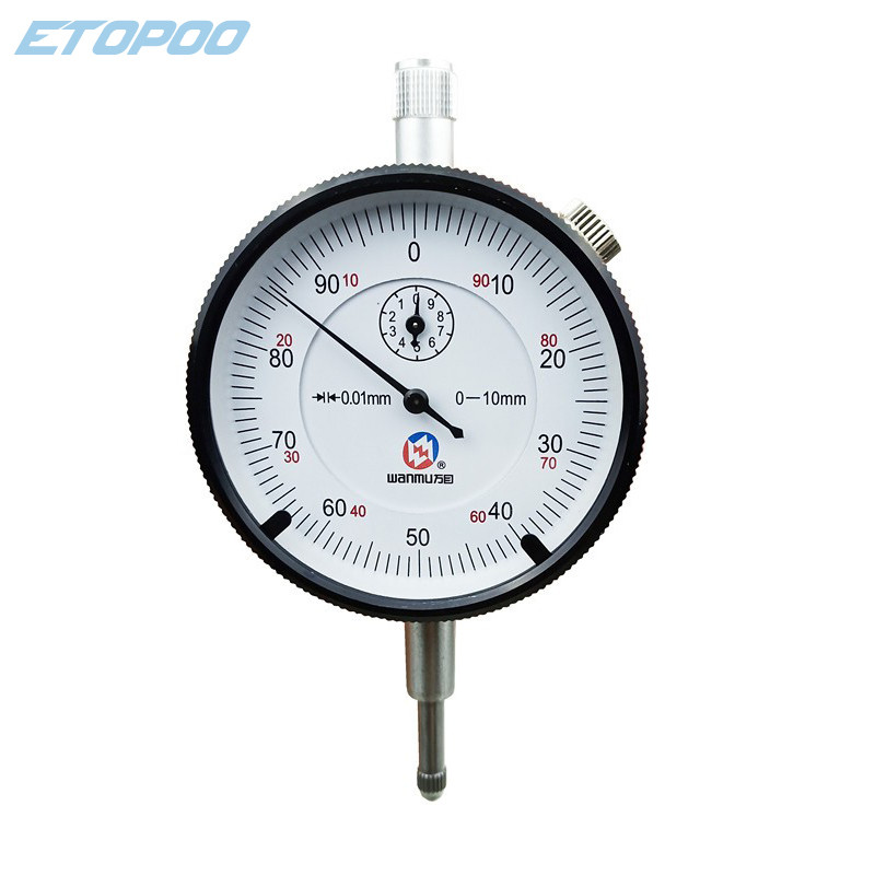 HIGH PRECISION WANMU BRAND 0-30MM*0.01MM DIAL INDICATOR 0-10MM INDICATOR GAUGE DIAL GAUGE
