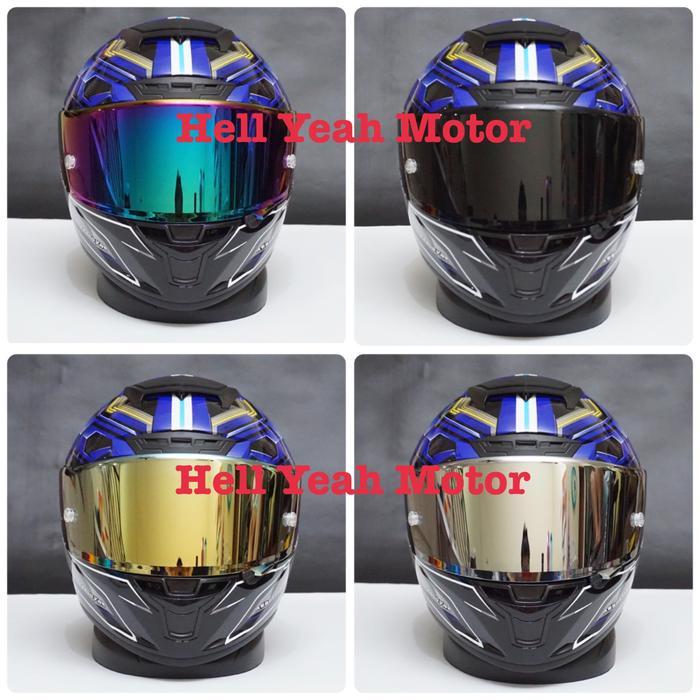 Visor Scott RX 7 Visor Iridium Scott RX 7 Gold Silver Smoke Blue