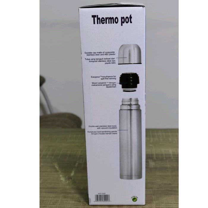 Thermo Weston 500Ml Termos Weston Original/ Thermo Pot Weston /Termos Stainless Steel Co