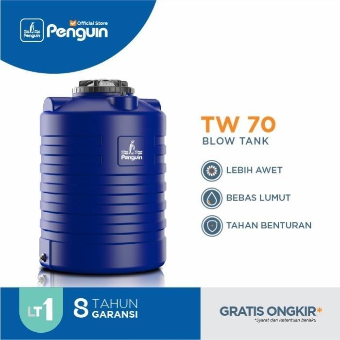 Include Ppn Penguin Toren Tandon Tangki Air Blow Tank Tw 70 Tw70 700 Liter X MPOIN X LUCKY POLYTANK 