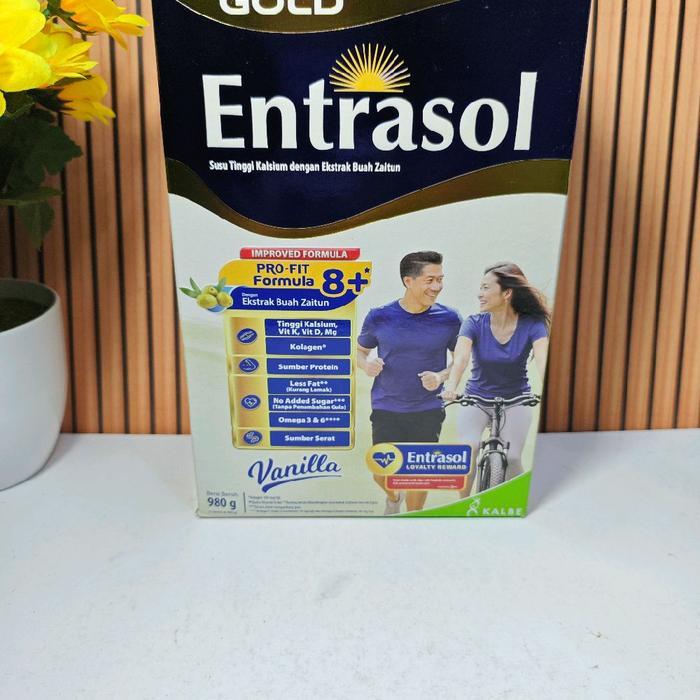 Entrasol Gold Vanila 980 Gr Susu