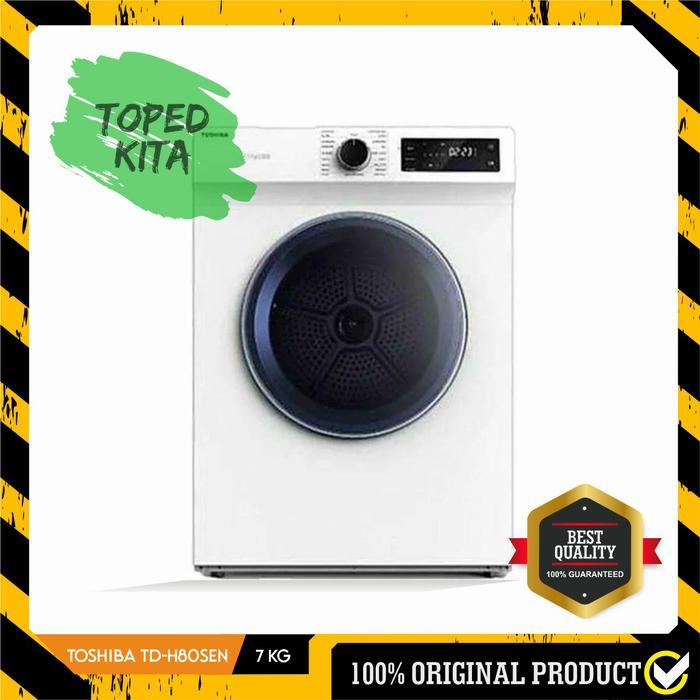 READY Dryer Toshiba 7kg TD-H80SEN Mesin pengering pakaian laundry listrik