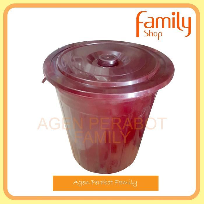 Terbaru Ember Besar / Tong Air / Gentong Tampung Air 80 Liter Jumbo Merah . Terlaris