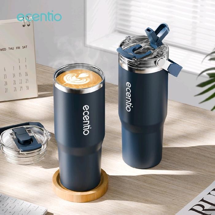 Terlaris Tumbler Minum Ecentio Stainless 900Ml