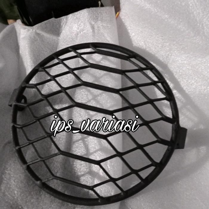Cover Headlamp Jaring Lampu Xsr 155 Aksesoris Motor Xsr155