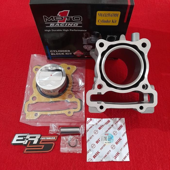 Cylinder Blok Bore Up Blok Seher Moto 1 Nmax Aerox 155 Ukuran 63Mm