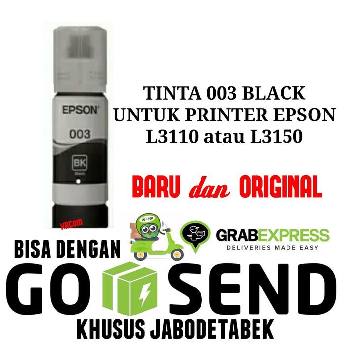 Ready Tinta Printer Epson 003 untuk Printer Epson L3110 L3150
