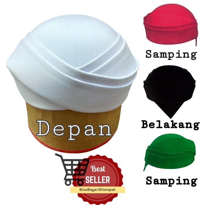 DISKON KULUK SANTRI PECI SONGKOK Hitam Muslim Kopiah READY STOCK