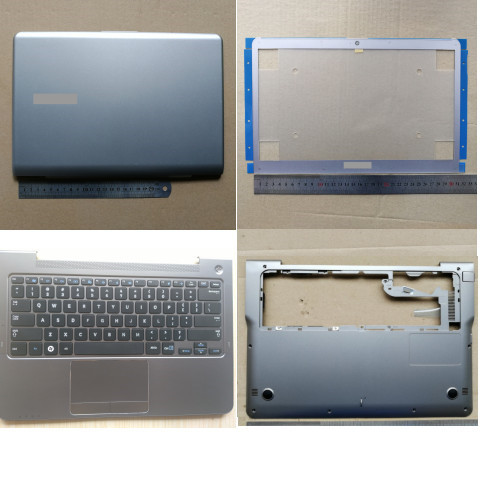 Casing Laptop NEW For Samsung NP530U3C NP530U3B NP535U3C NP535U3B LCD Back Cover /Front Bezel/ Hinge