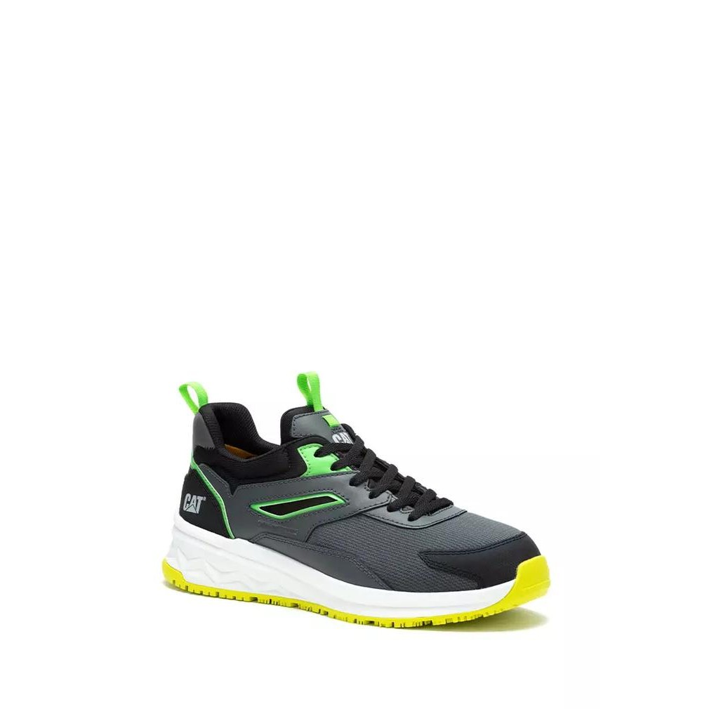 Sepatu Safety Caterpillar Streamline Runner CCT Black/Neon