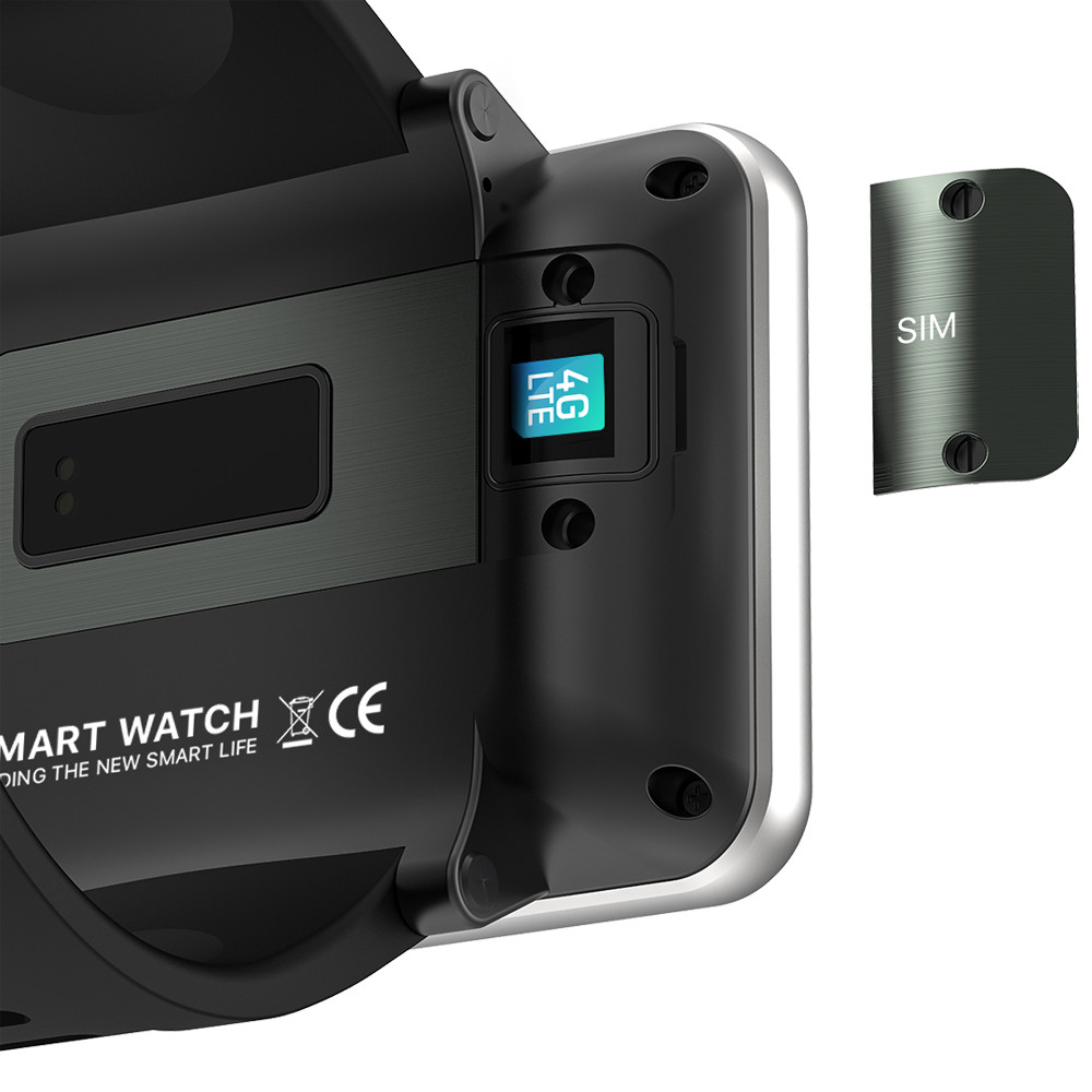 DM100 4G 2.86 inch Screen Smart Watch Phone Android 3GB 32GB 5MP Camera 480*640 IPS 2700mah Battery 