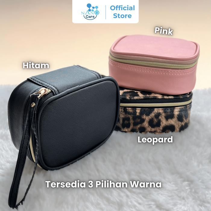 8n7y- Tas Makeup Kosmetik & Cermin Led/Beautycase Led Bag Mua Full Mirror Led