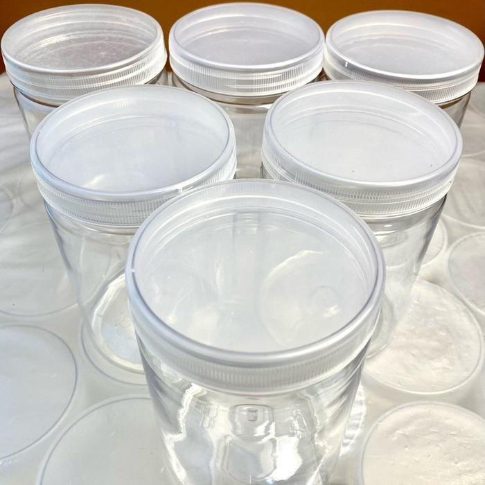 New Toples Tabung 800ml SUPER TEBAL(packing dus) / toples tabung/Toples kue kering /