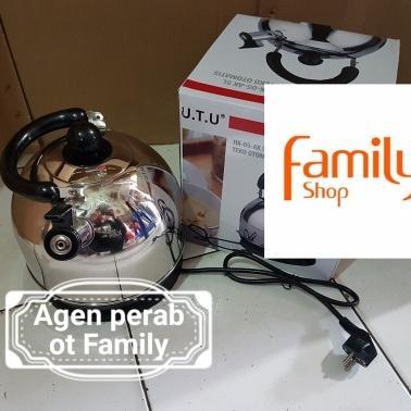 Electric Kettle / Teko Listrik Stainless U.T.U 5Liter Teko 5 Liter (KATA PABRIK) Air Kode 712