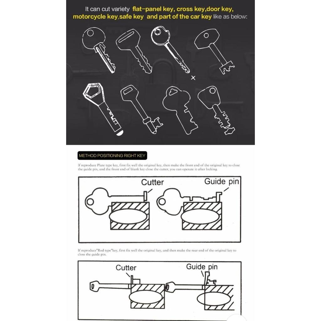 Mesin Duplikat Kunci Defu 238-Bs