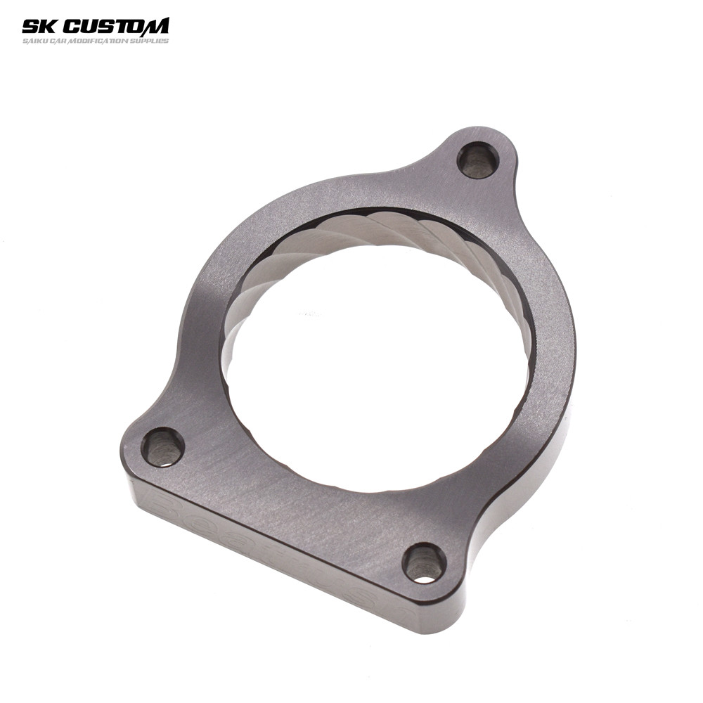 FOR PEUGEOT 307 308 408 CITRON C4 SEDAN 1.6L NFP ENGINE THROTTLE BODY SPACER AL ALLOY THROTTLE