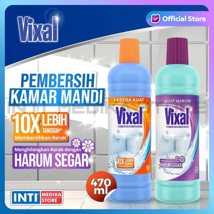 VIXAL - Pembersih Kamar Mandi 470ml Cairan Pembersih Kerak WC Toilet