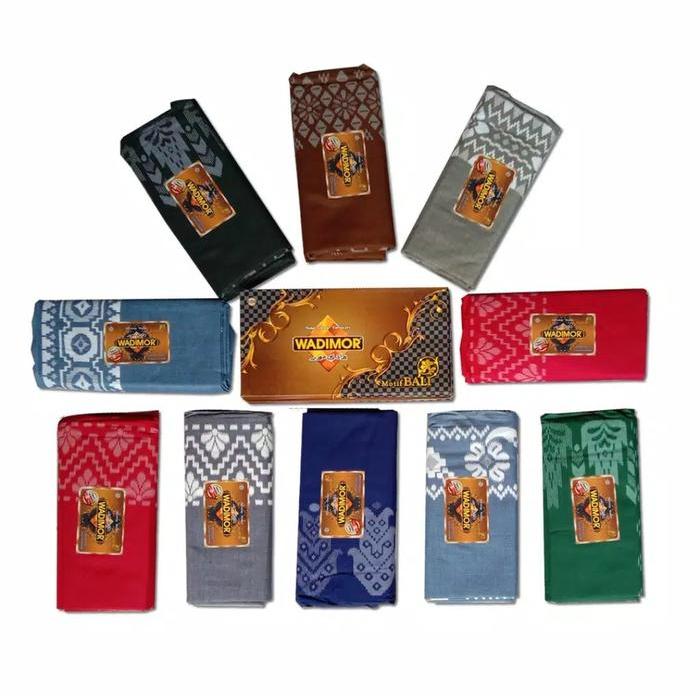 Sarung Wadimor Motif Bali Sarung Tenun Wadimor Original