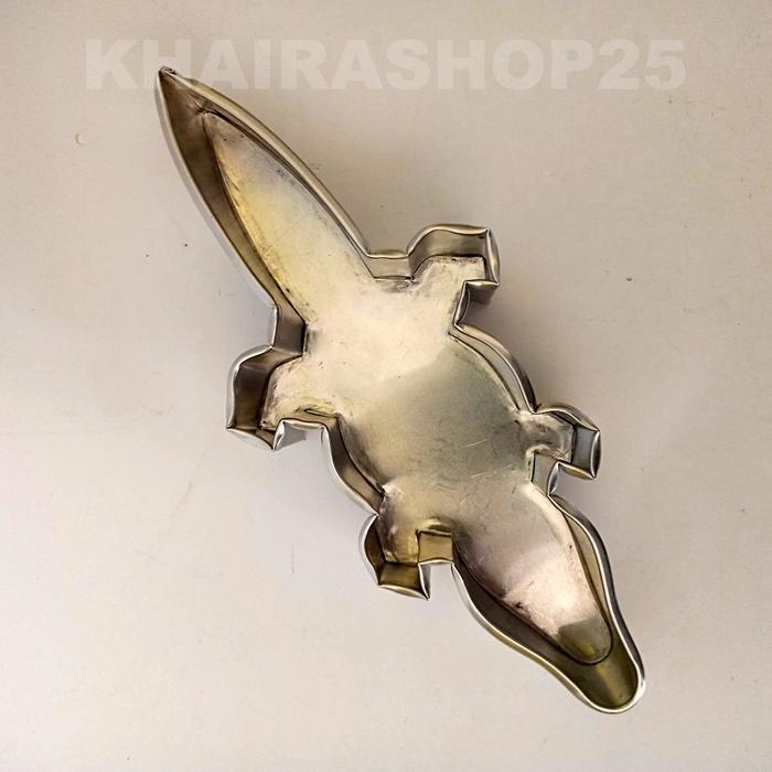 mp3n- Loyang Roti Buaya Seserahan Mini 22X9X4 Cm Loyang Bentuk Buaya