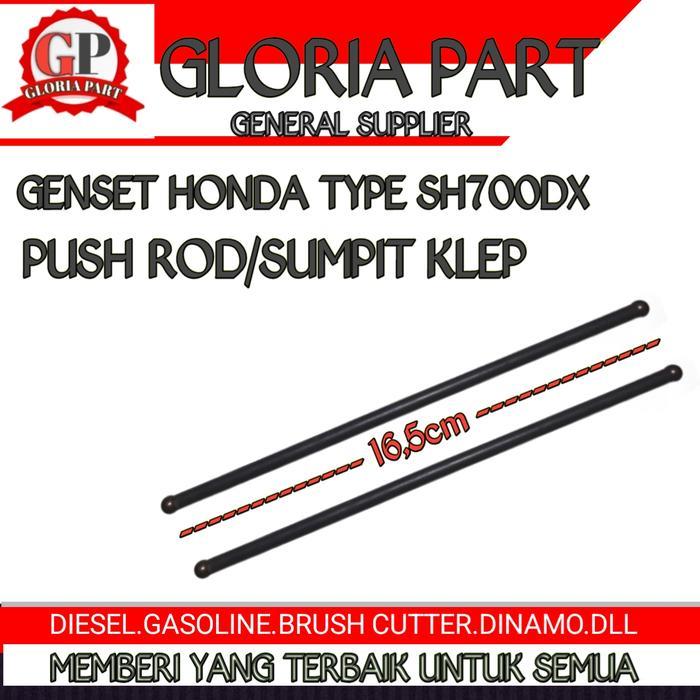 Genset Honda Type Sh 7000Dx (Sumpit Klep/Push Rod) Murah
