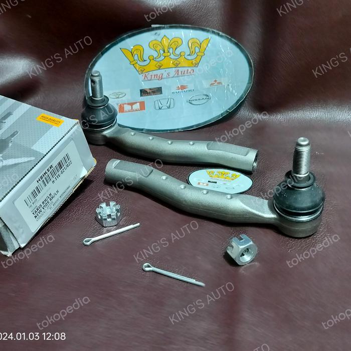 Baru Tie Rod Vios 2007-2013 - Yaris 2005-2013 (Sepasang) Ori Berquality