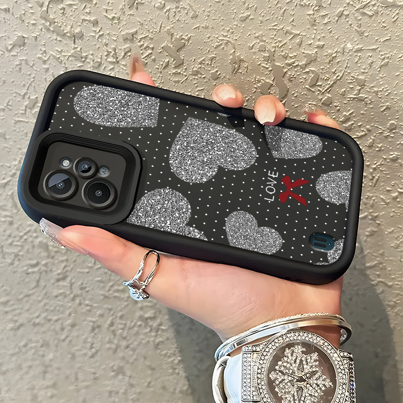 Casing Hp Realme C31 Case Casing Cinta dan bahasa Inggris pola HP Kasing Silikon Softcase mata langi