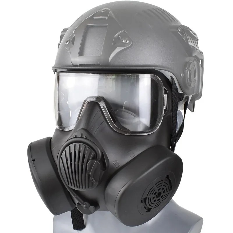 Full Face Gas Mask For Airsoft Shooting, Hunting, Riding, Cs Game, Cosplay Protection Tactical