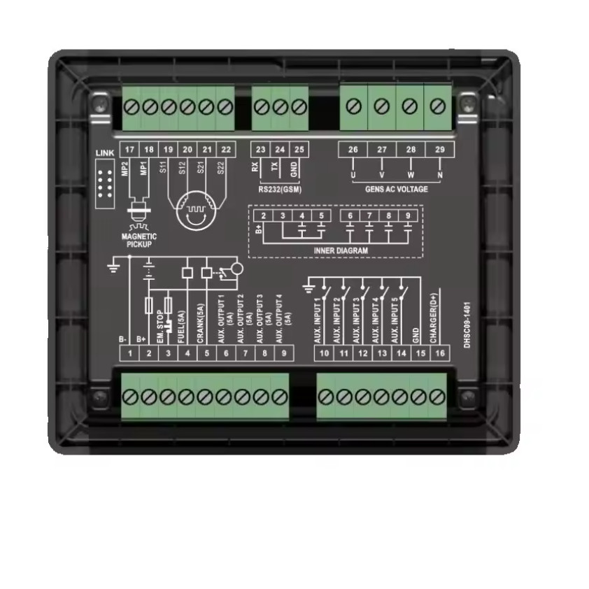 Hsc940 Gas Genset Controller Small Size, Gas Genset Control