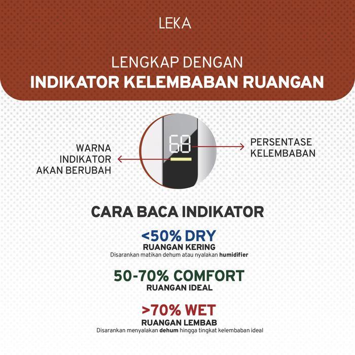 Leka - Dh6228 Super Dehumidifier - Penyerap Kelembaban Udara