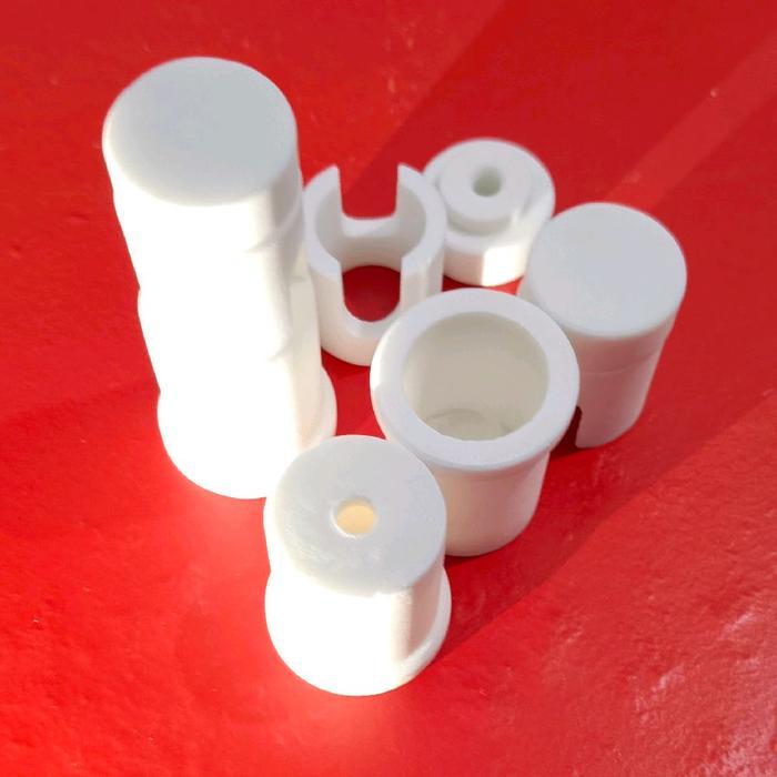 TERMURAH Dudukan Keramic Isolator Heater [id 18 - 19 mm] Mounting Keramik Heater Silica diameter 19