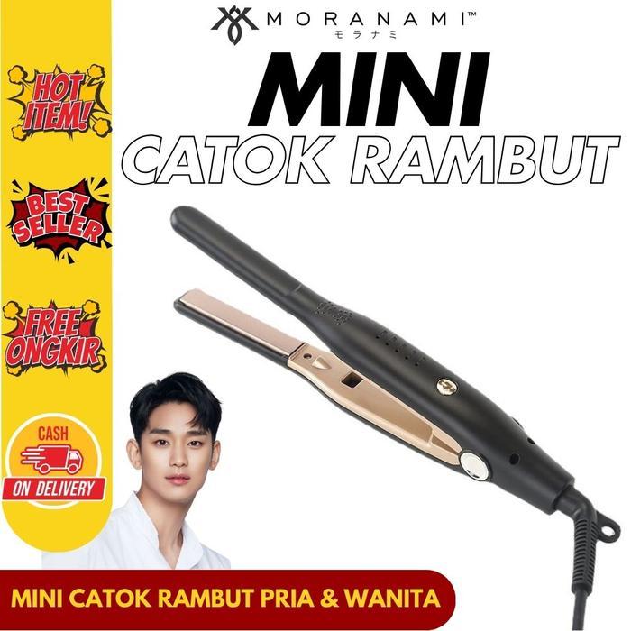 TERLARIS Mini Catok Rambut Pria Catokan Mini Rambut Catok Rambut Pria Hair Straightener
