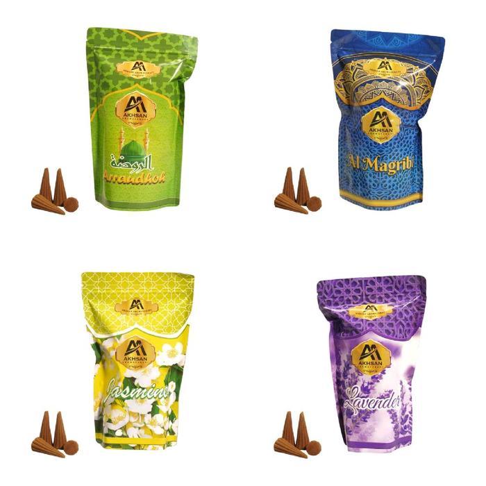 dupa kerucut aroma therapy by Akhsan bakhorrr isi 50 cone/dupa kerucut mewah khas arab/dupa kerucut