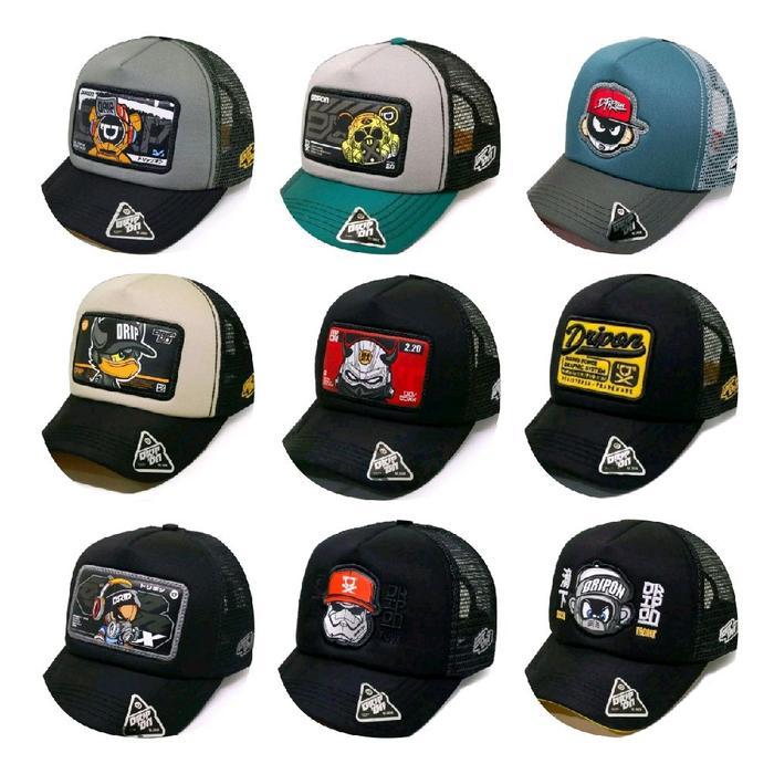 NEW ALL VARIAN MODEL TOPI DRIPON TOPI JARING TOPI TRUCKER TOPI DISTRO BANDUNG