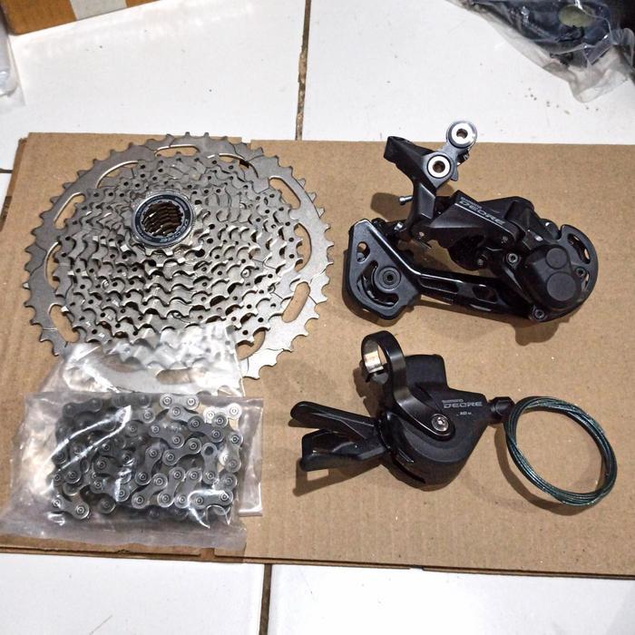 Paket Grupset Mini Groupset Shimano Deore 10 Speed 46T