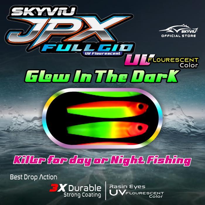 Umpan Micro Jig 40 Gram Full GID UV Umpan Metal Jig 40gr Mikro Jig 40g 40grm Umpan Jig Jigg Jik