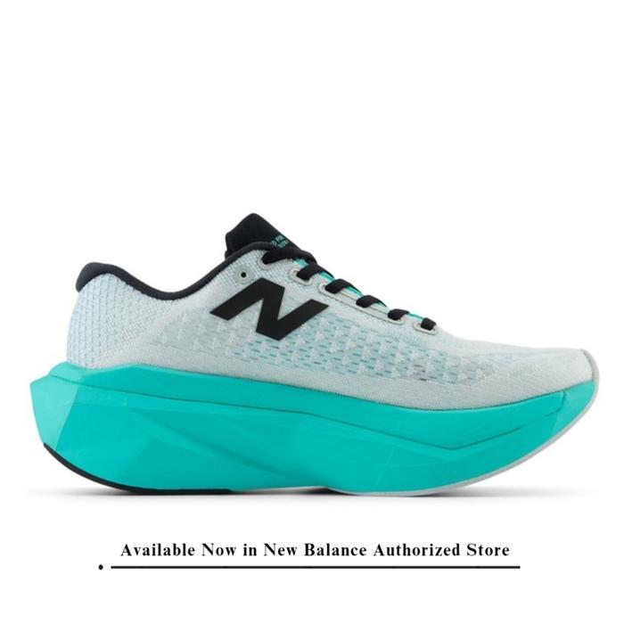 Premium Sepatu Nb New Balance Fuelcell Supercomp Trainer V3 White Cyber Jade Original