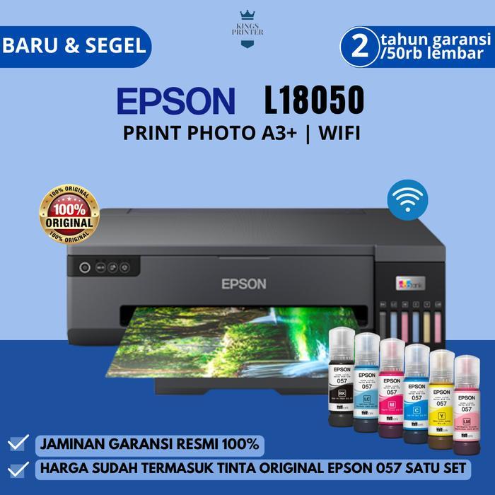 TERBARU Epson Ecotank L18050 A3+ Photo Printer Wireless (pengganti L1800)