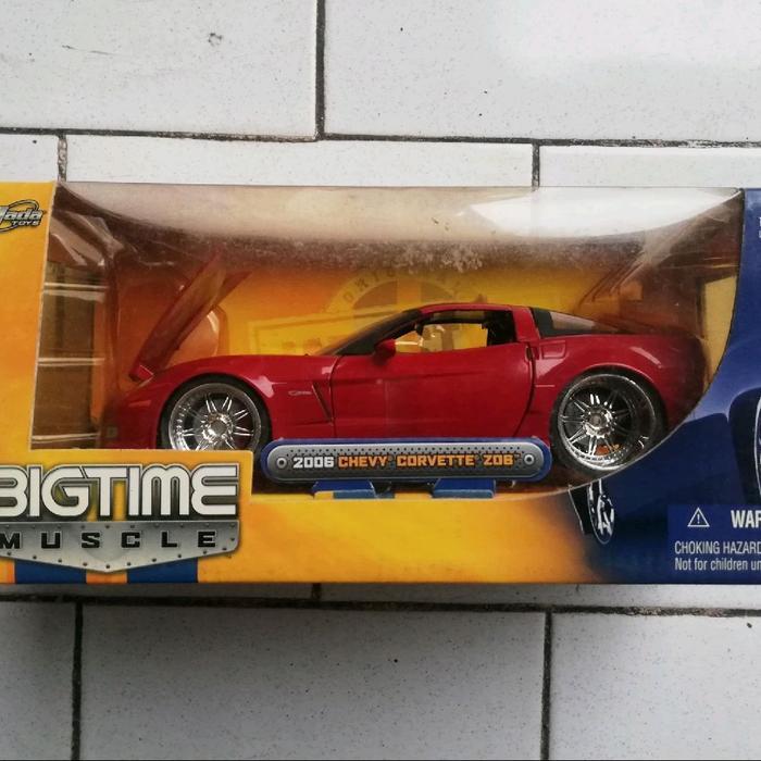 JADA 1:24 BIGTIME CORVETTE Z06 RED