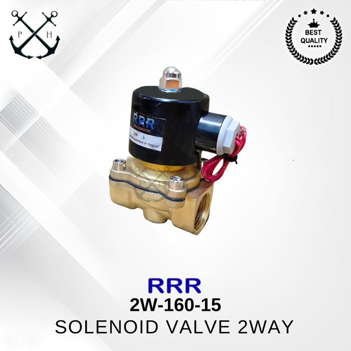 TERBARU SOLENOID 2 WAY 2W-160-15 / 2W 160 15