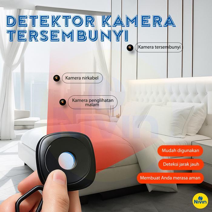 CAMERA DETECTOR HIDDEN SPY CAMERA DETEKTOR/ ANTI HIDDEN CAMERA/ ALAT DETEKSI KAMERA TERSEMBUNYI