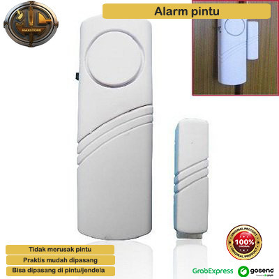 Alarm Pintu - Alarm Sensor Magnet Pintu Jendela Wirelles