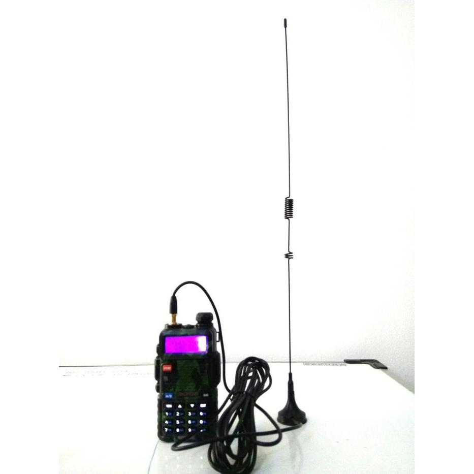 Everystr- Antena Ht Baofeng Antene Eksternal Ht Konektor Female 2 Band Antena Mo