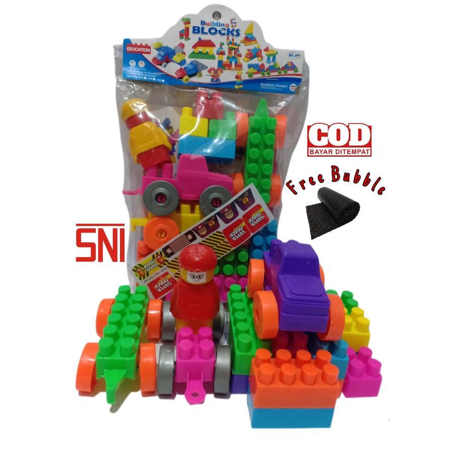 MAINAN LEGO BUILDING BALOK / MAINAN BLOCK ORANG / MAINAN ANAK EDUKASI