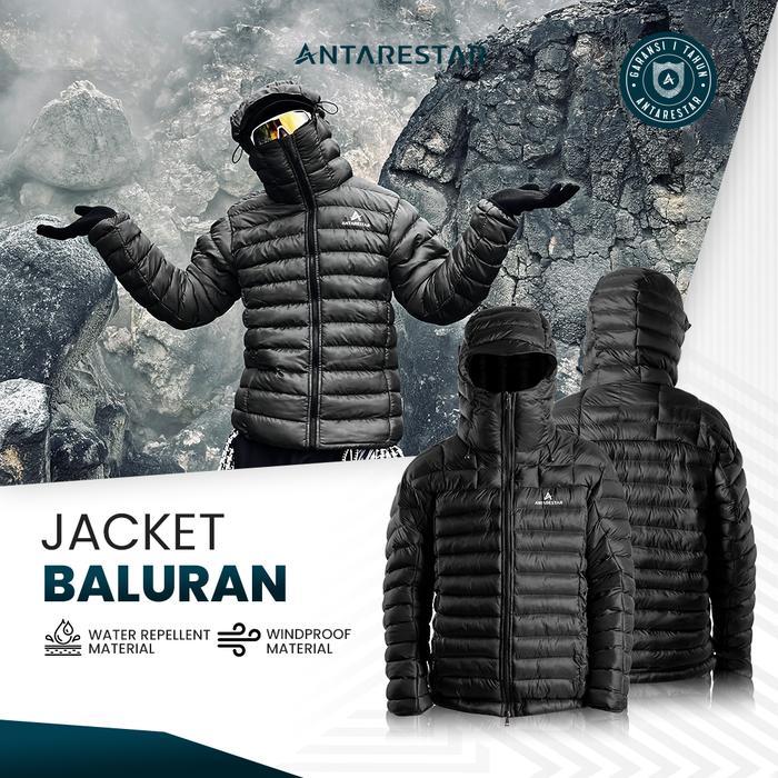Salomon Advanture - Jaket Gelembung Gorpcore Baluran Jacket Gunung Mendaki Camping Outdoor Jgb