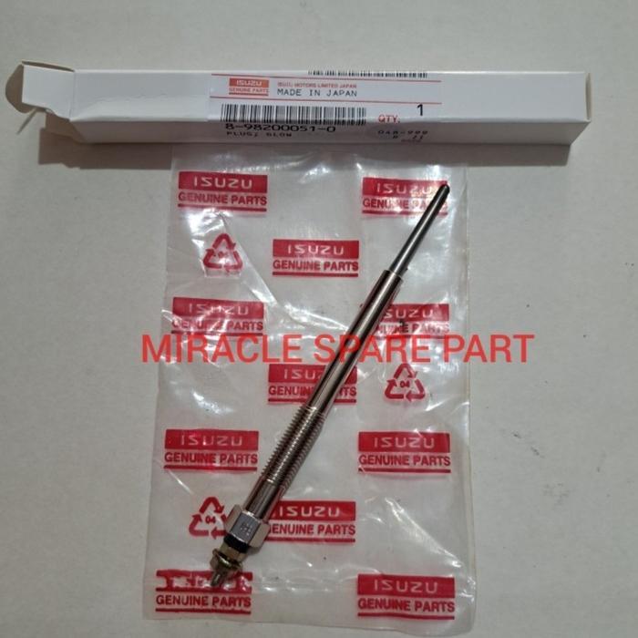 Busi Pemanas Glow Plug Isuzu DMAX D-MAX D MAX 4JJ1 4JK1 newt