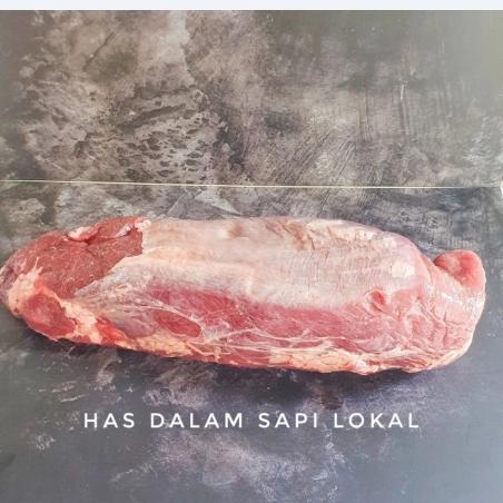 TERLARIS Tenderloin sapi / daging tenderloin steak / has dalam / daging empuk