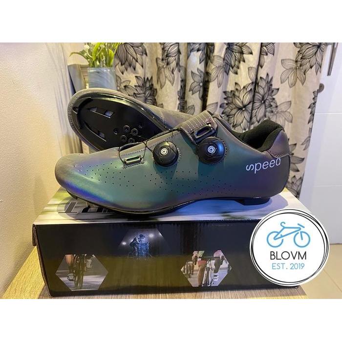 Speed Sepatu Sepeda Speed Sepatu Cleat Magic Color Roadbike MTB