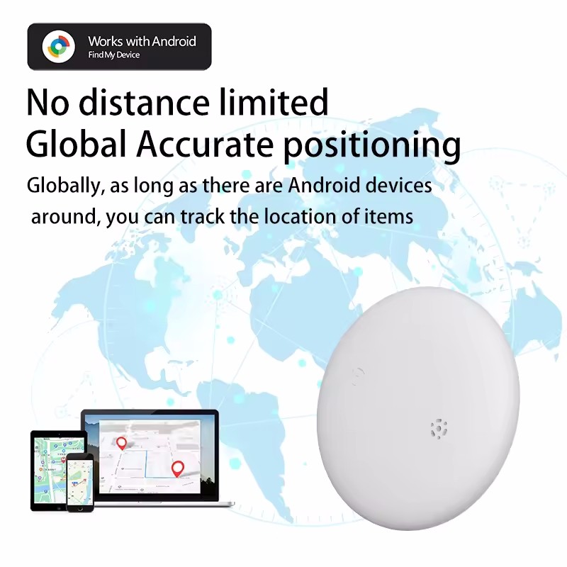 Mini Tracker for Android Tag Key Finder Bag Lost Tracker Smart airtag tracker work with Google Find
