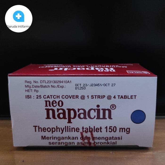 Neo Napacin Box (Isi 25 Strip, 100 Tablet)